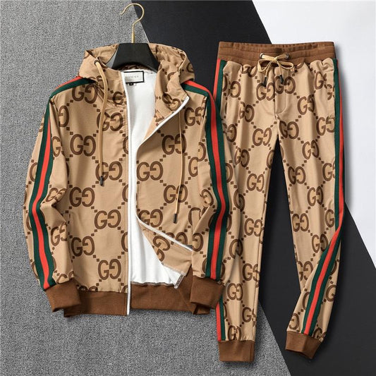 New Fashion Printed Jacket Men's Sportswear Suit 1024011120