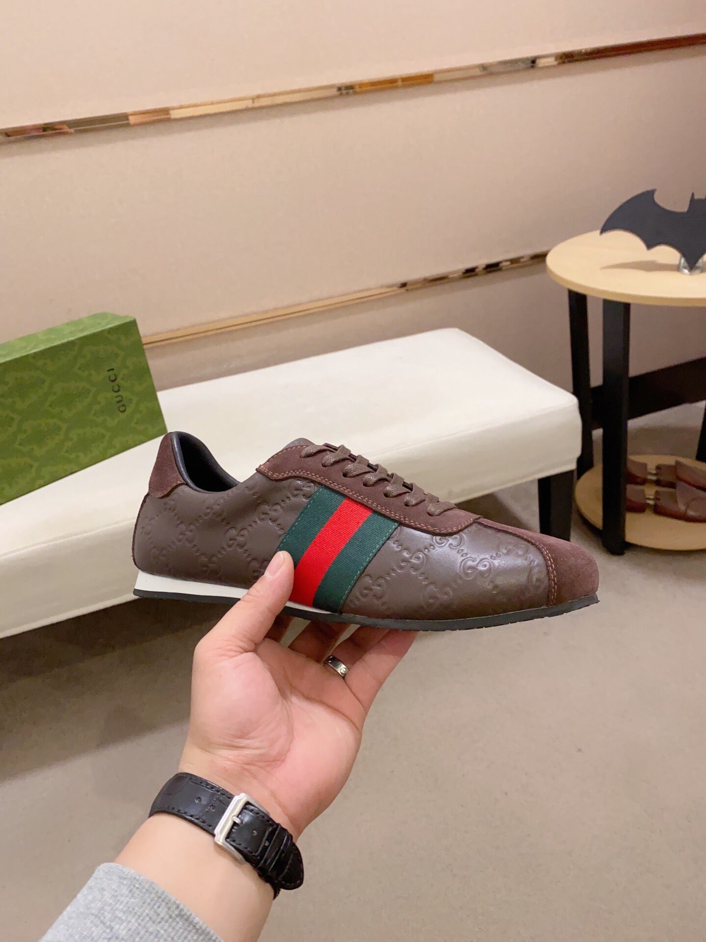 Classic letter presbyopia fashion casual sneakers PD1623071901