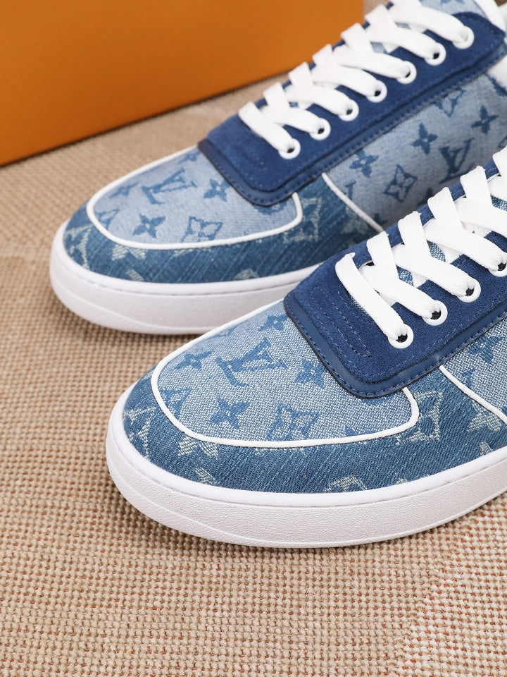 LV Denim leather sneaker 1825052101