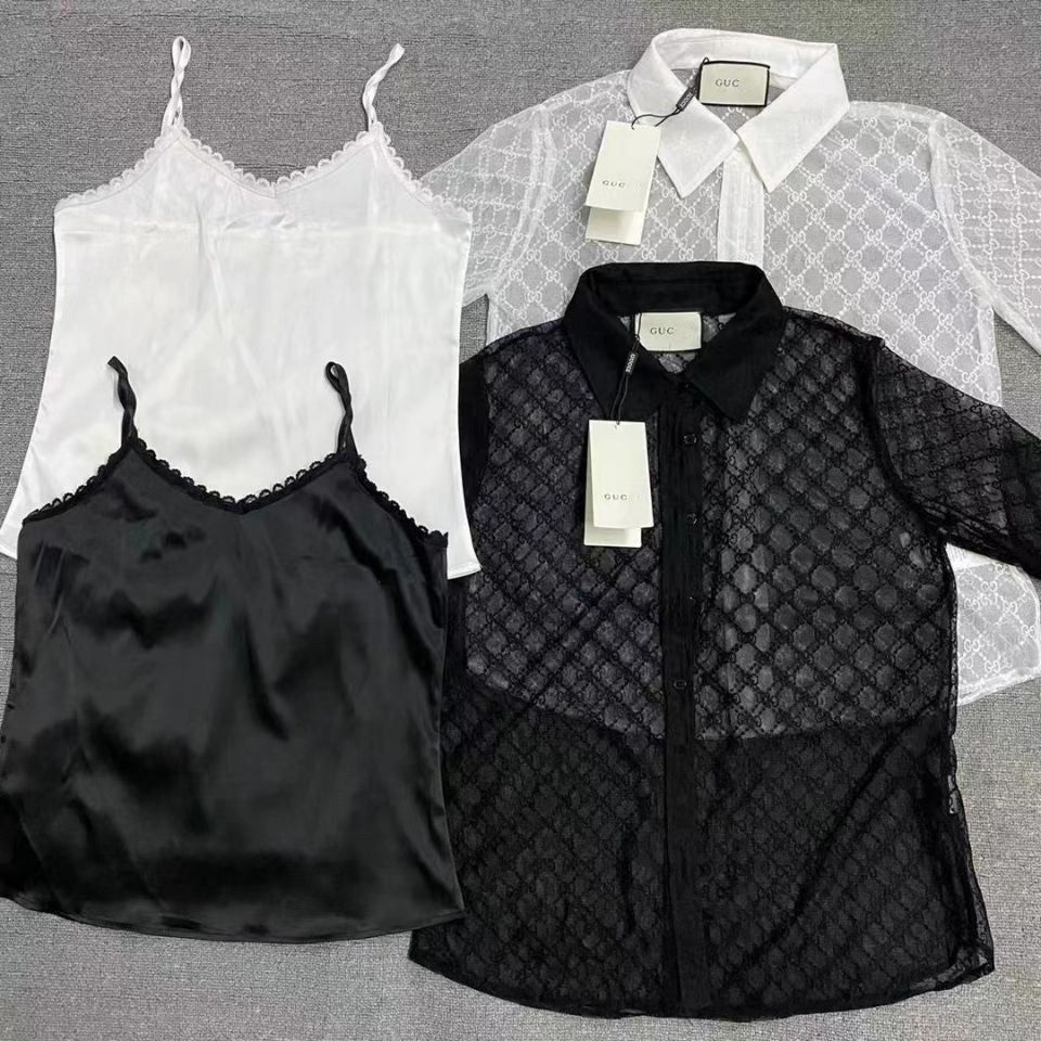 Fashion Jacquard Casual Shirt Two-Piece Set PD10070726