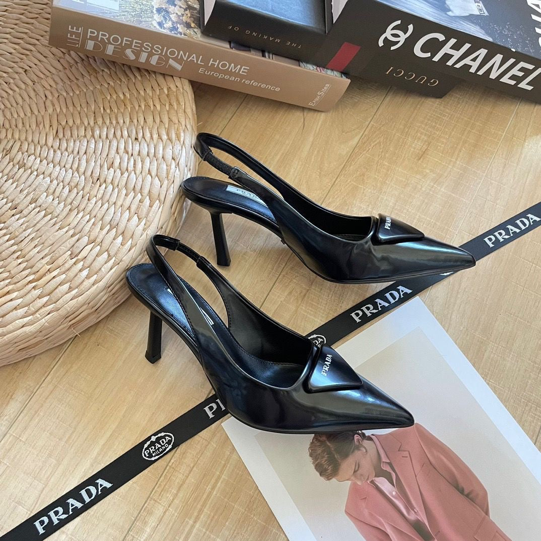 PR Pointed high heel sandals 1824091301