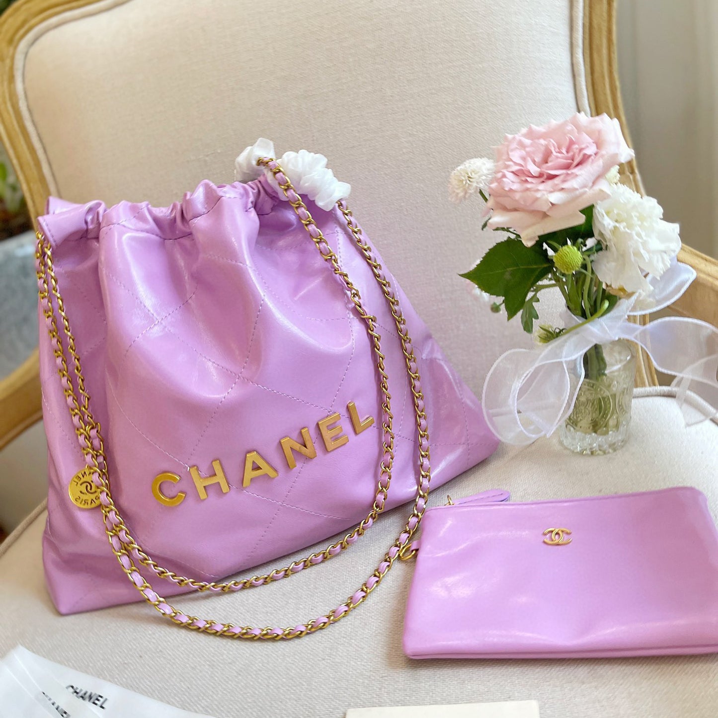 Spring and summer new wax leather shopping bag XC07062008