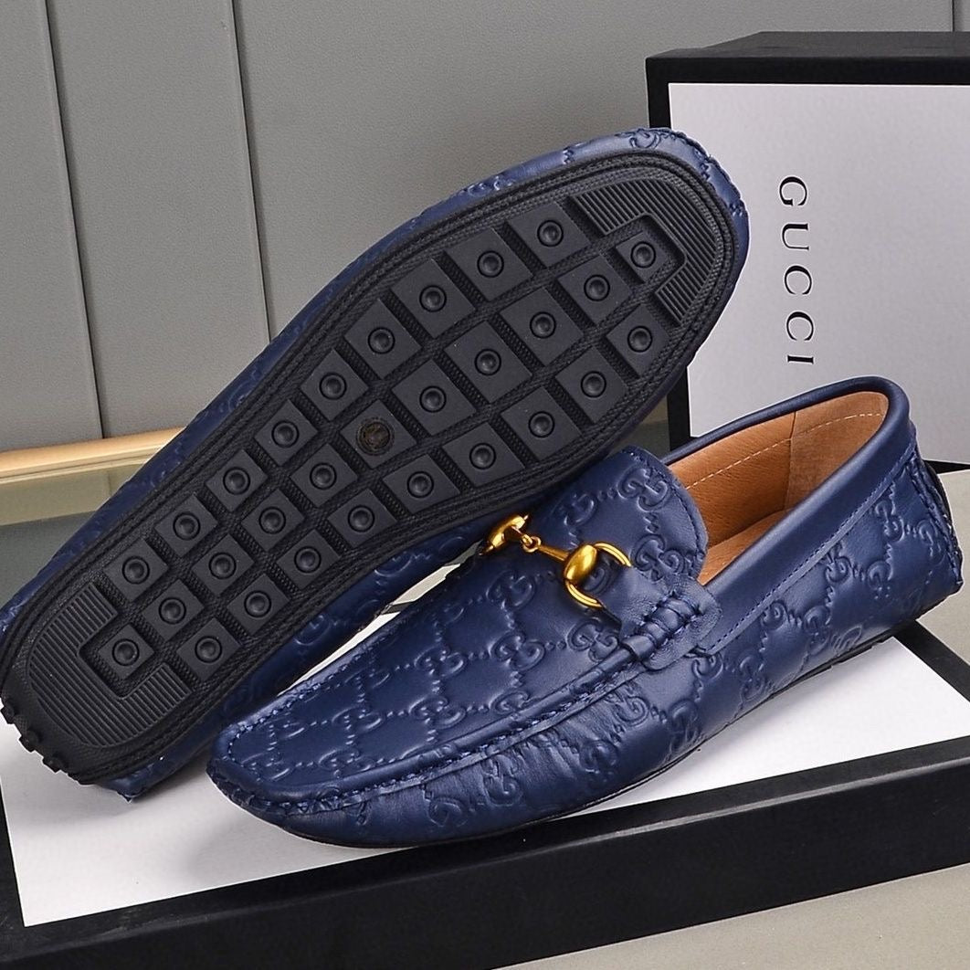 Men's embossed loafers 1824053102