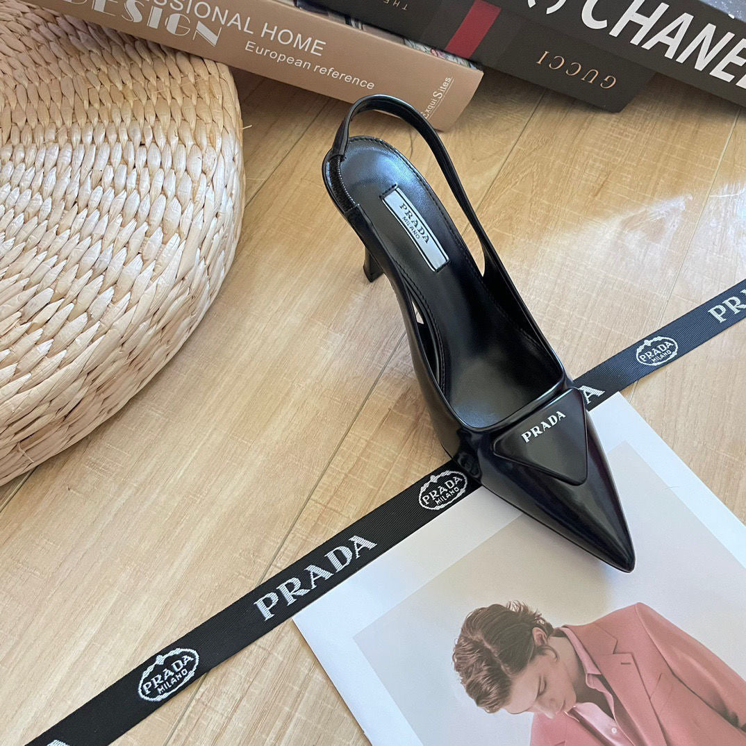 PR Pointed high heel sandals 1824091301