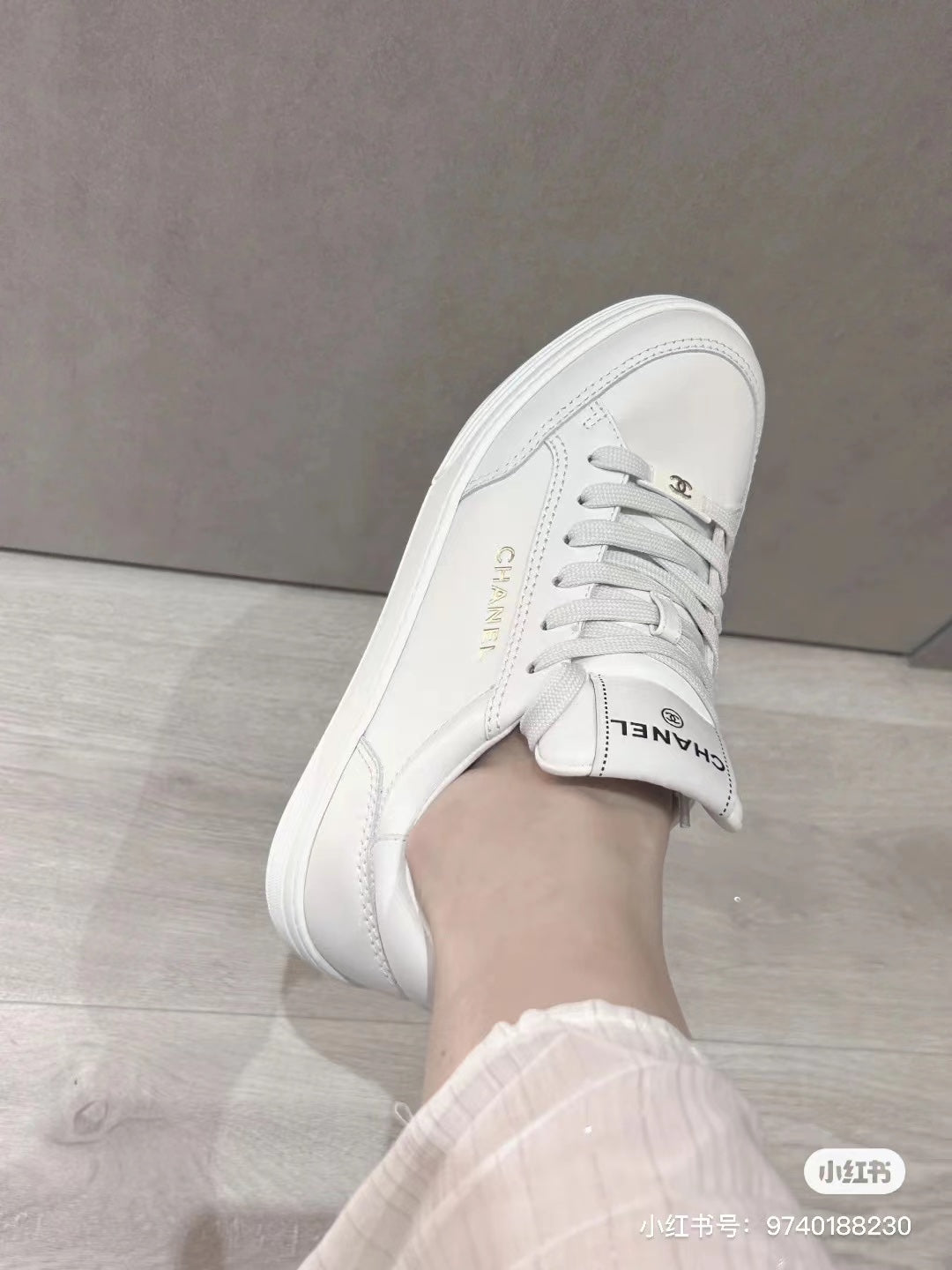 Silk sneakers XC0823071701