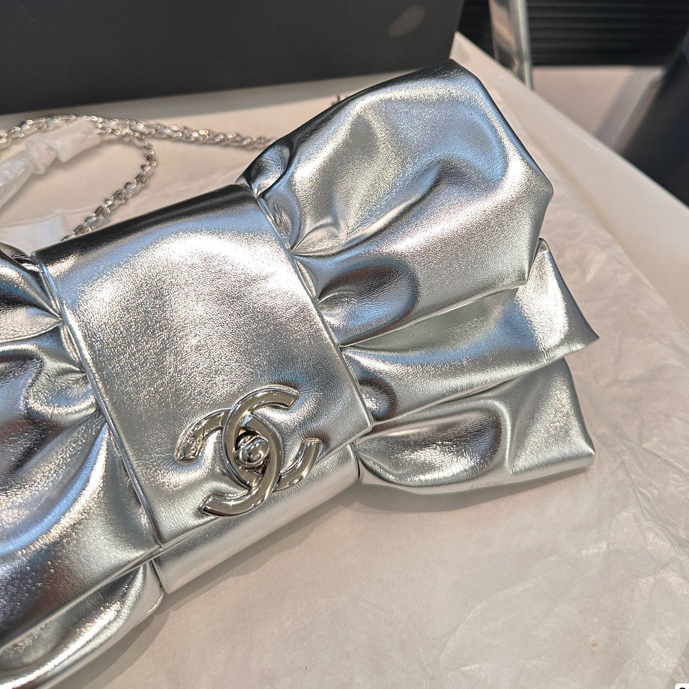 CNL Bow evening bag 1824091317