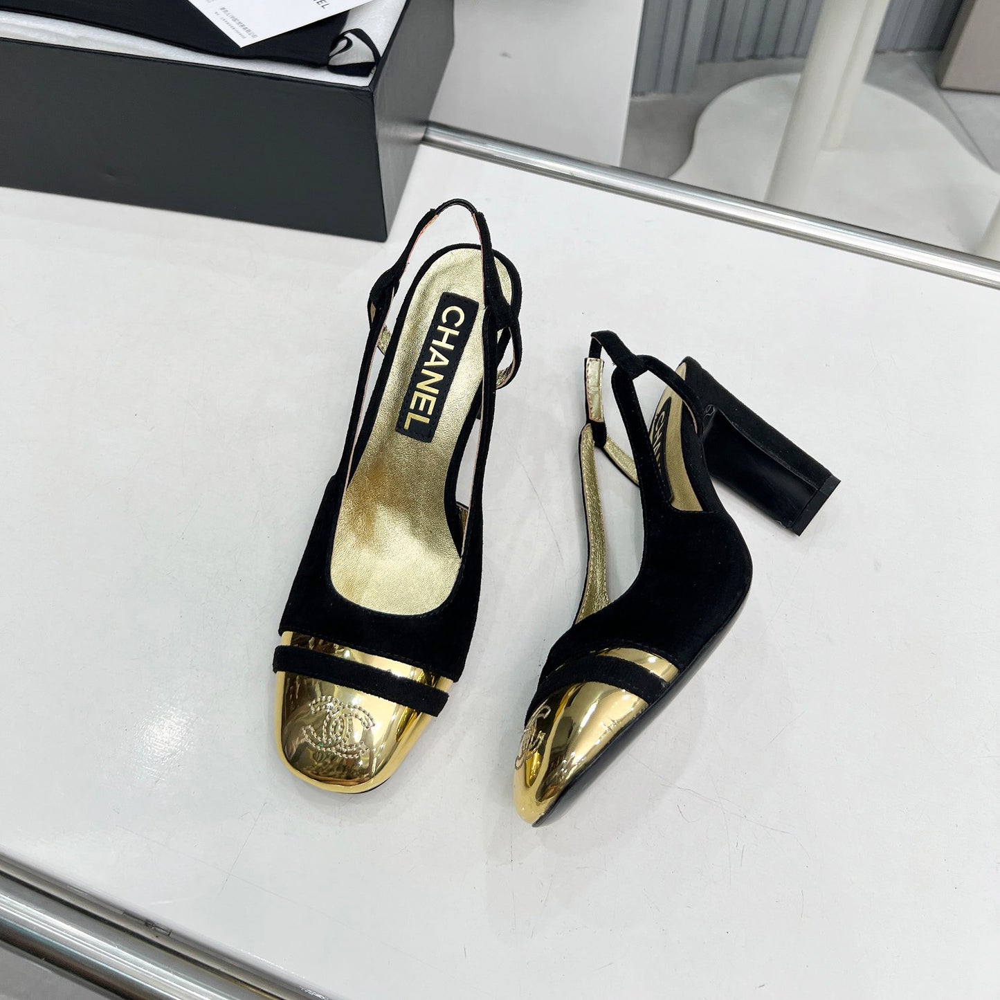 New High Heels Mary Jane Square Toe Sandals  1024031804