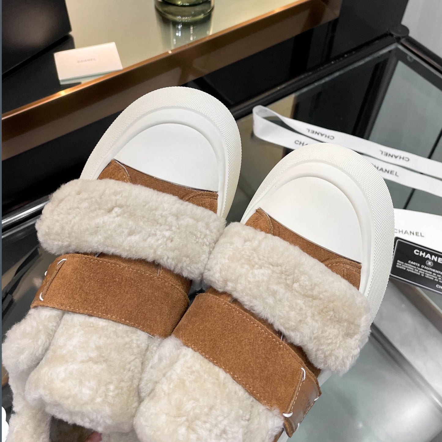 CH 24 new autumn and winter wool sneakers XC24092323