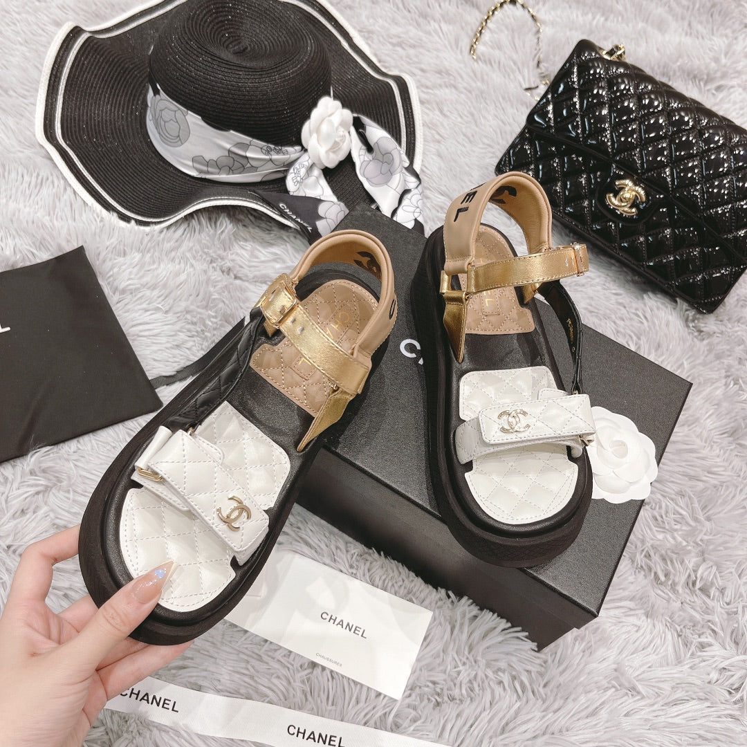 Color Collection platform sandals XC0823072614