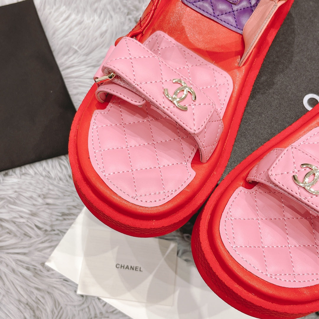 Color Collection platform sandals XC0823072617