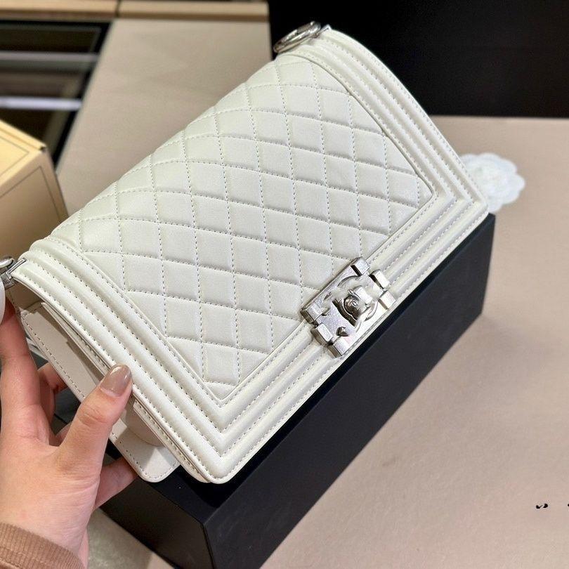 New Fashion Leather C logo 25cm Women's BagPD05202422301