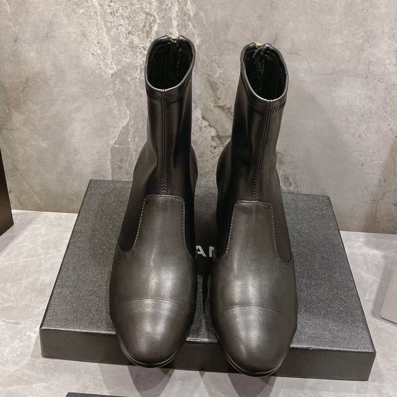 23 latest style rear zipper boots XC1823090203