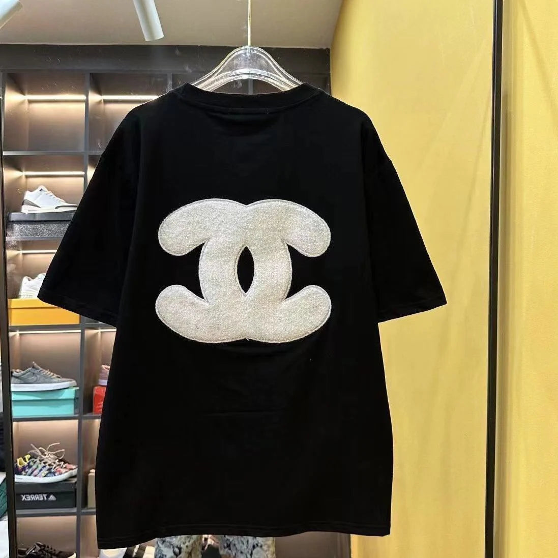 Couple's Towel Embroidered Versatile Half-Sleeve 1024032908