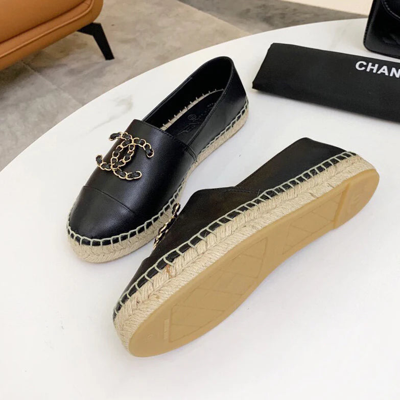 Luxury New Chain Flat Fisherman Shoes 1025031913