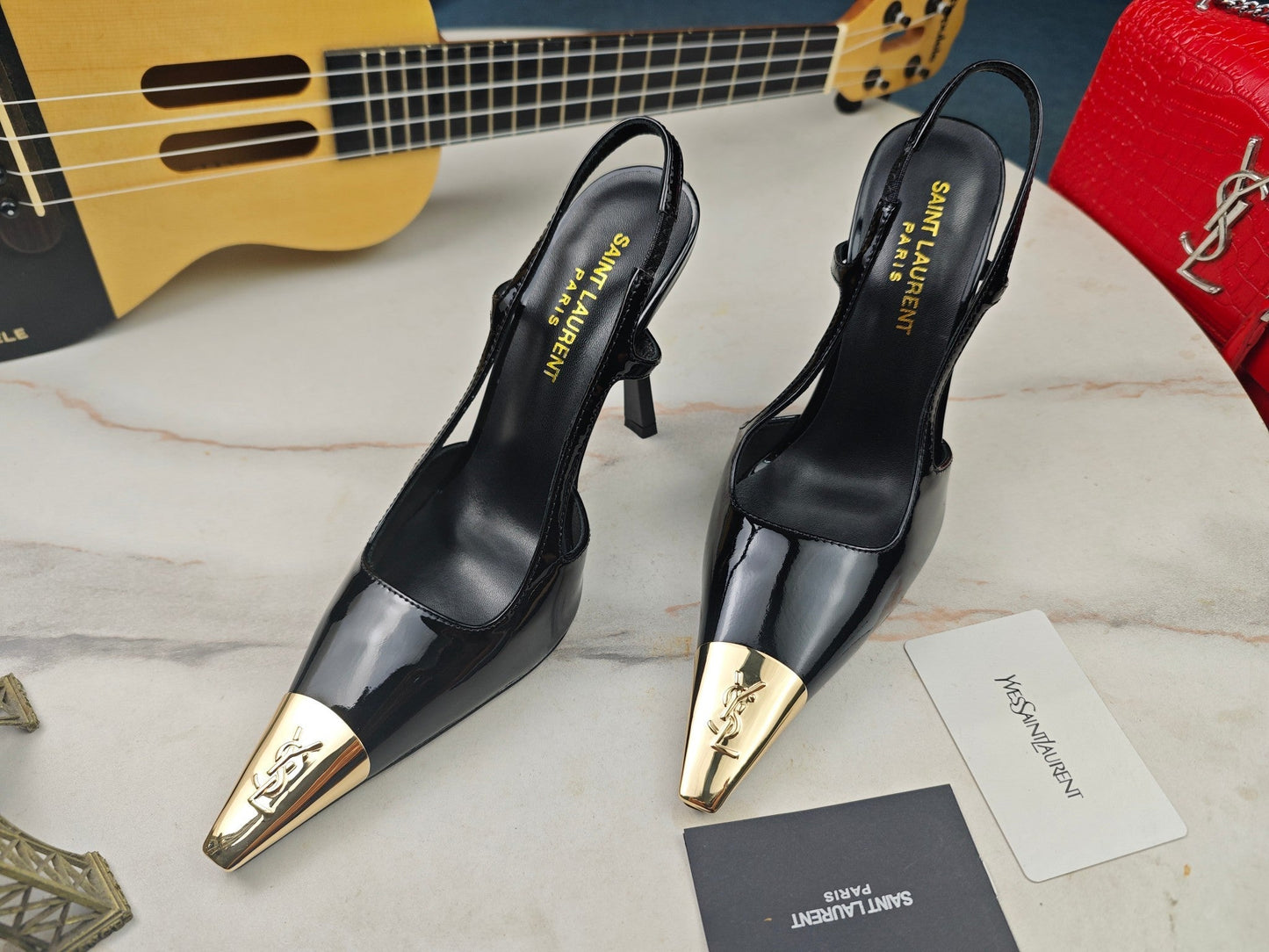 YSL slingback pumps 1825022004