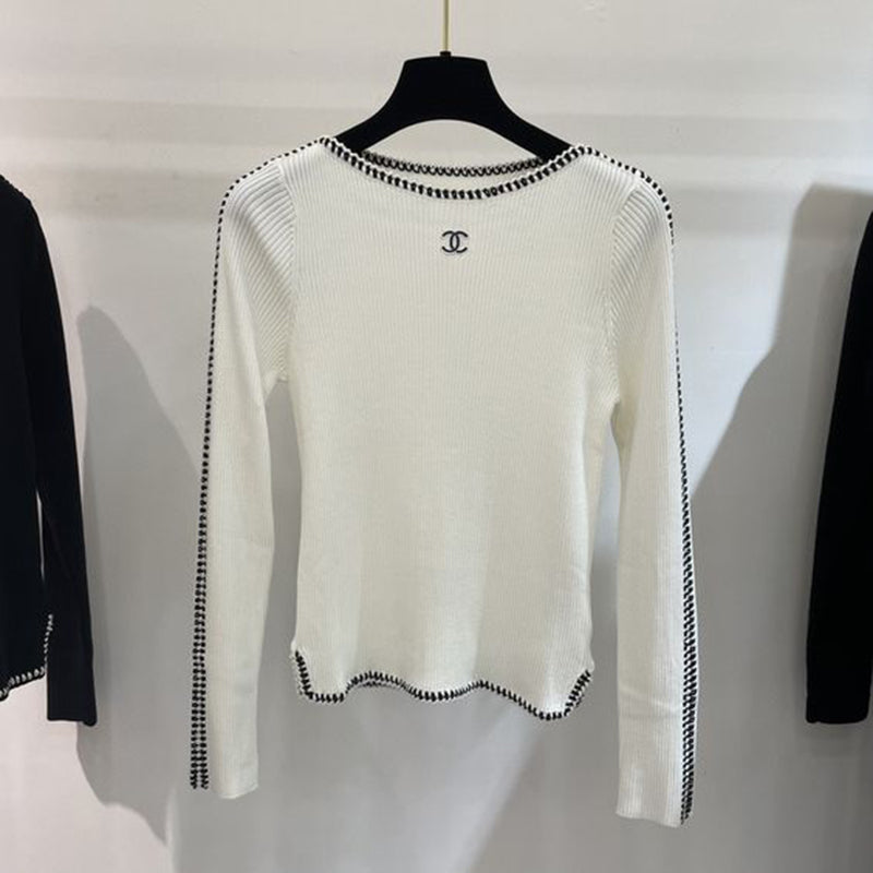 Fashion new all-match tops PD1023072615