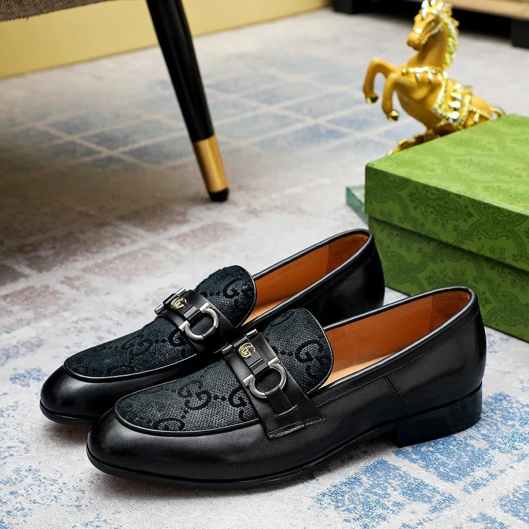 Men's Fashionable Classic Printed Loafers 0724011506