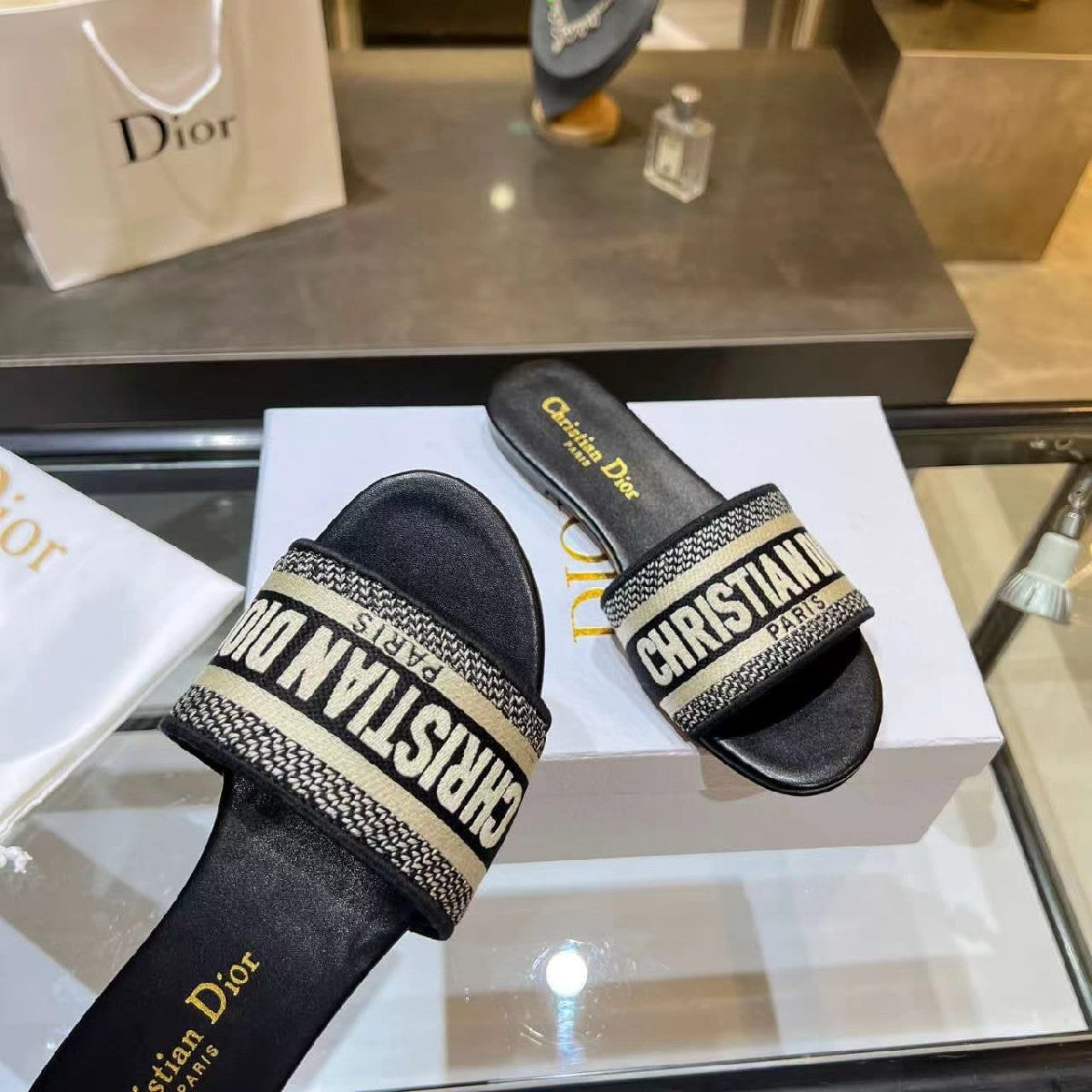 Embroidered Slippers