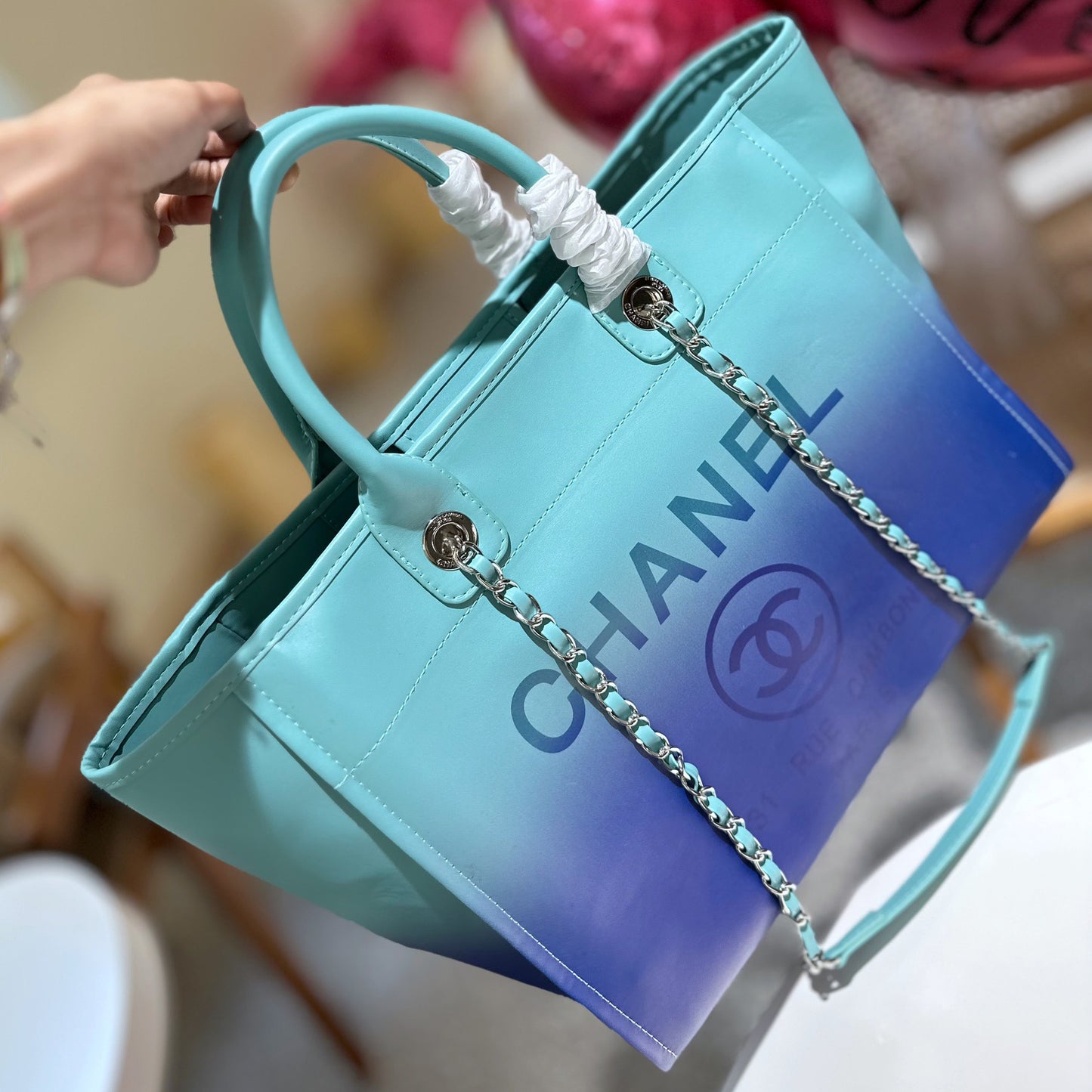 Dreamy Ombre Beach Bag XC16061501