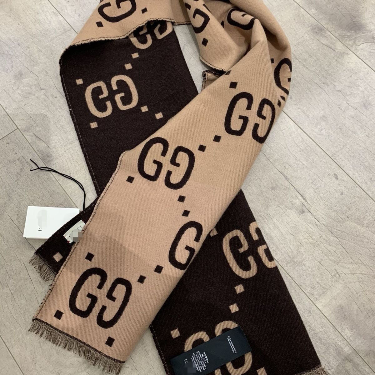 High-end double-sided cashmere shawl women's wool cape PD0823111612