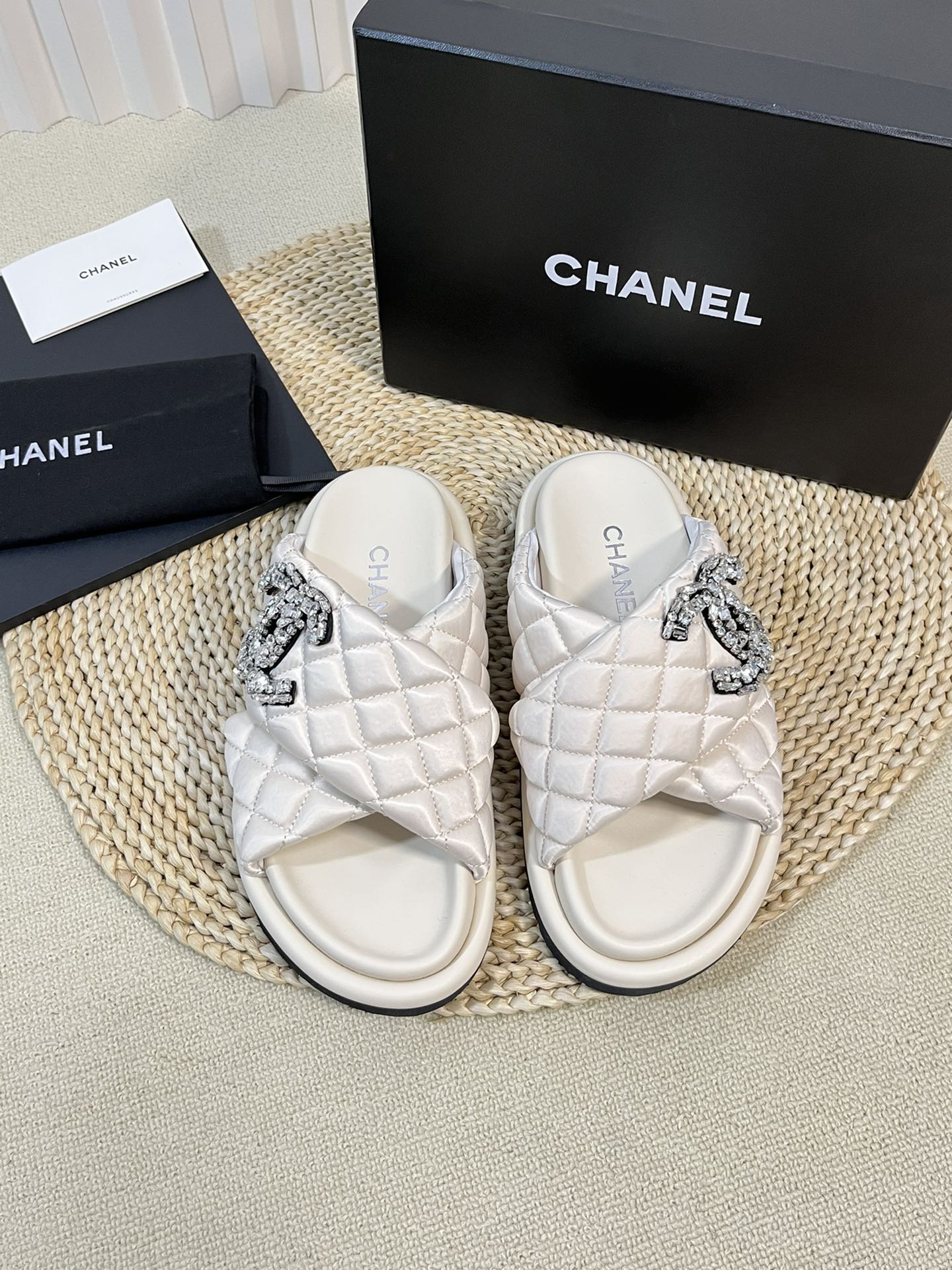 CNL thick-soled Velcro women's slippers 0724042704