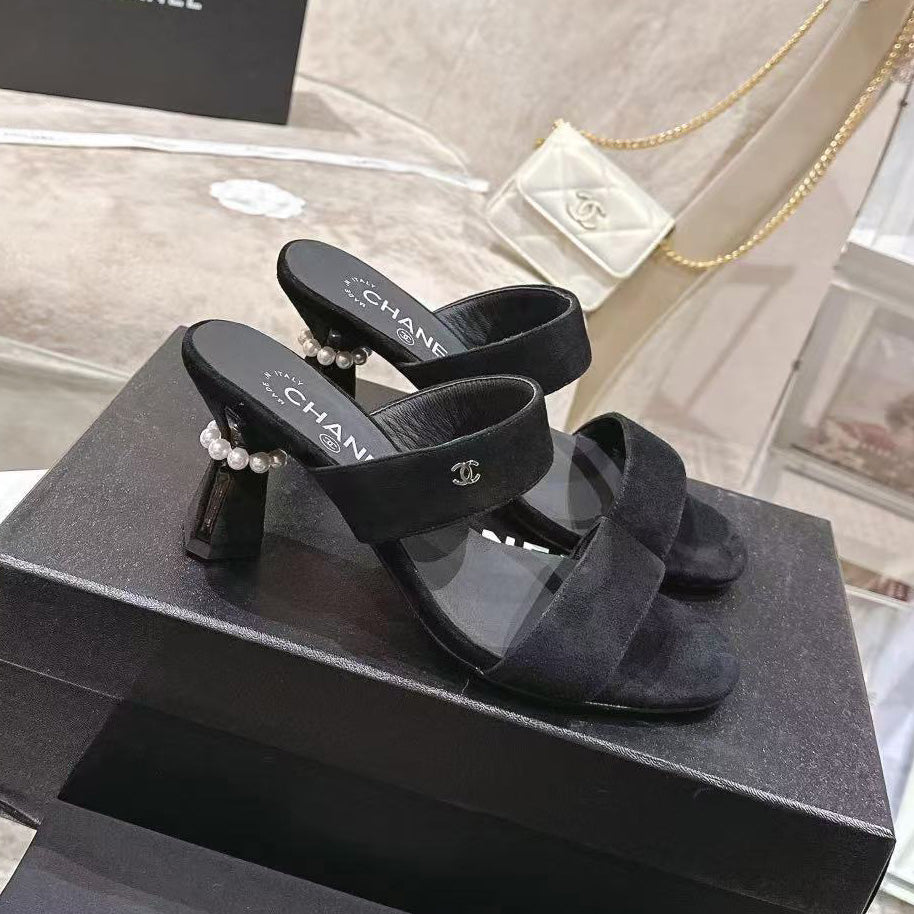 CNL Mary Jane exquisite pearl hot diamond combination high heels 1824061802