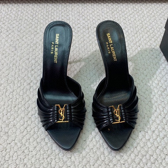 New fashion 9cm high heel sandal slippers 1025031909