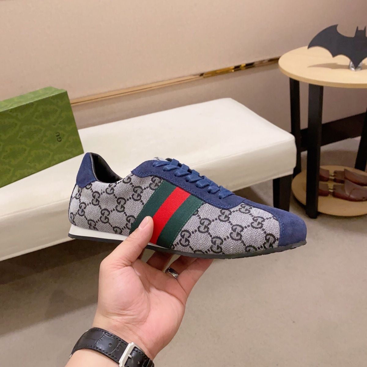 Classic letter presbyopia fashion casual sneakers PD1623071901