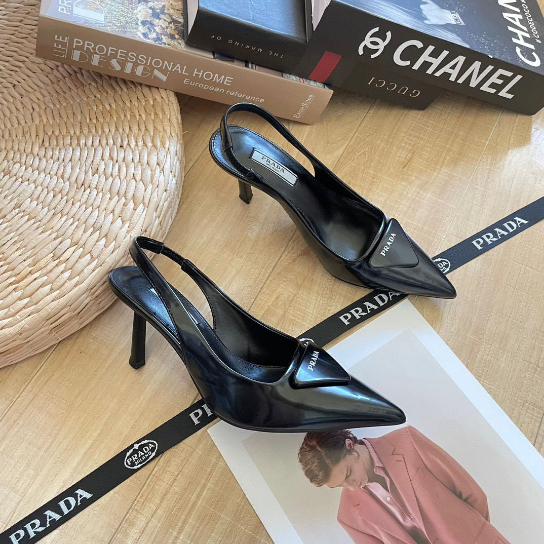 PR Pointed high heel sandals 1824091301