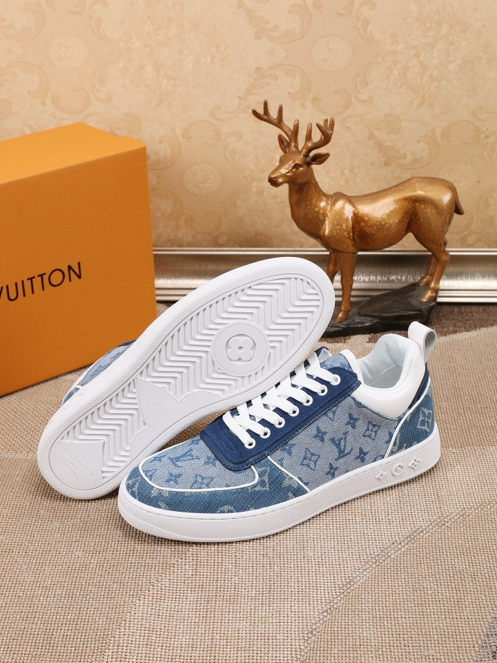 LV Denim leather sneaker 1825052101