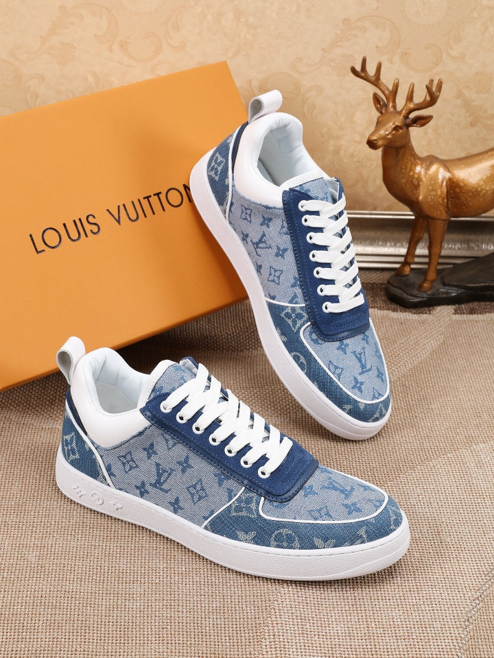 LV Denim leather sneaker 1825052101