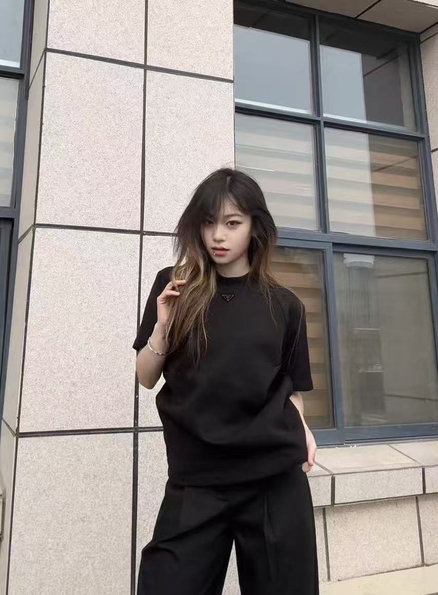 PR space cotton T-shirt 1825052003