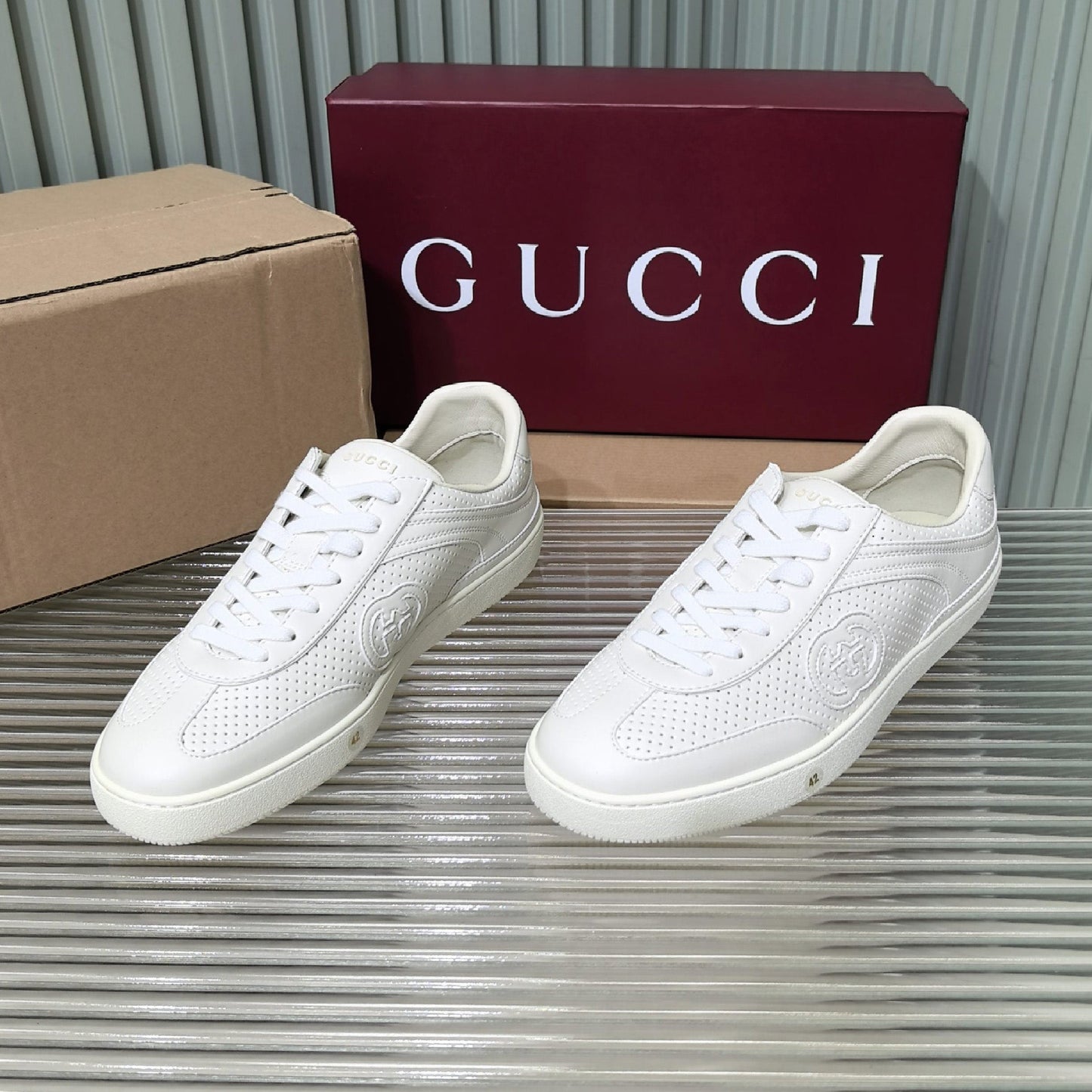 GG Interlocking G74 Dexun shoes 1825040102