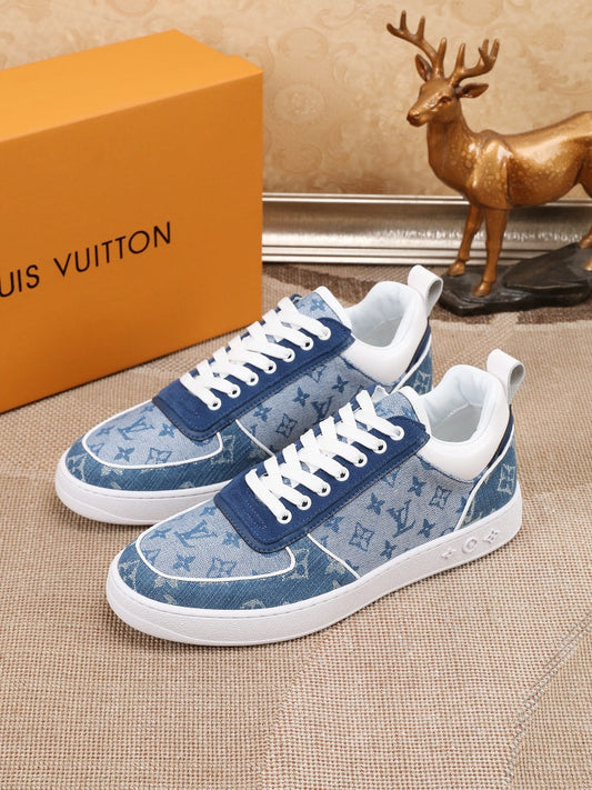 LV Denim leather sneaker 1825052101