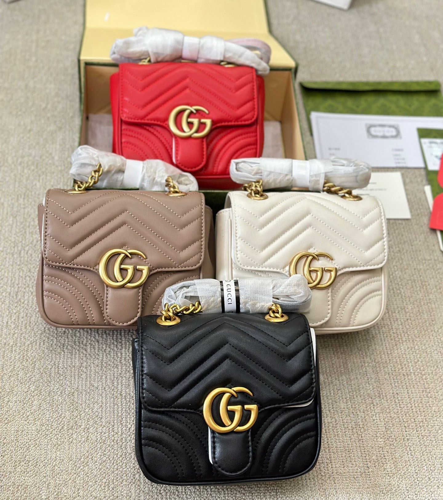 GG Marmont Square Fat Shoulder Bag 1825052309