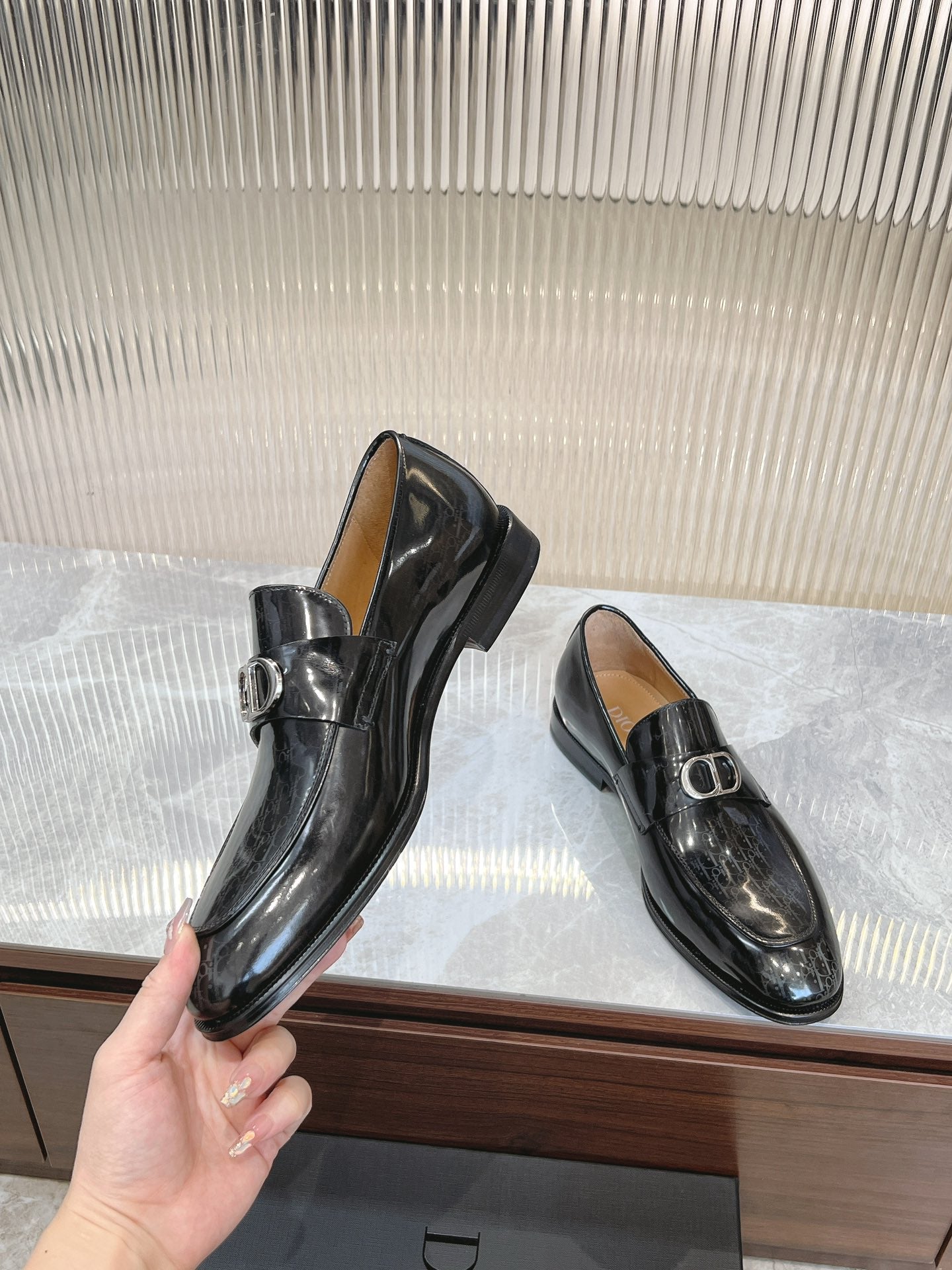 CD Timeless Loafer Gradient shiny leather 1825052707